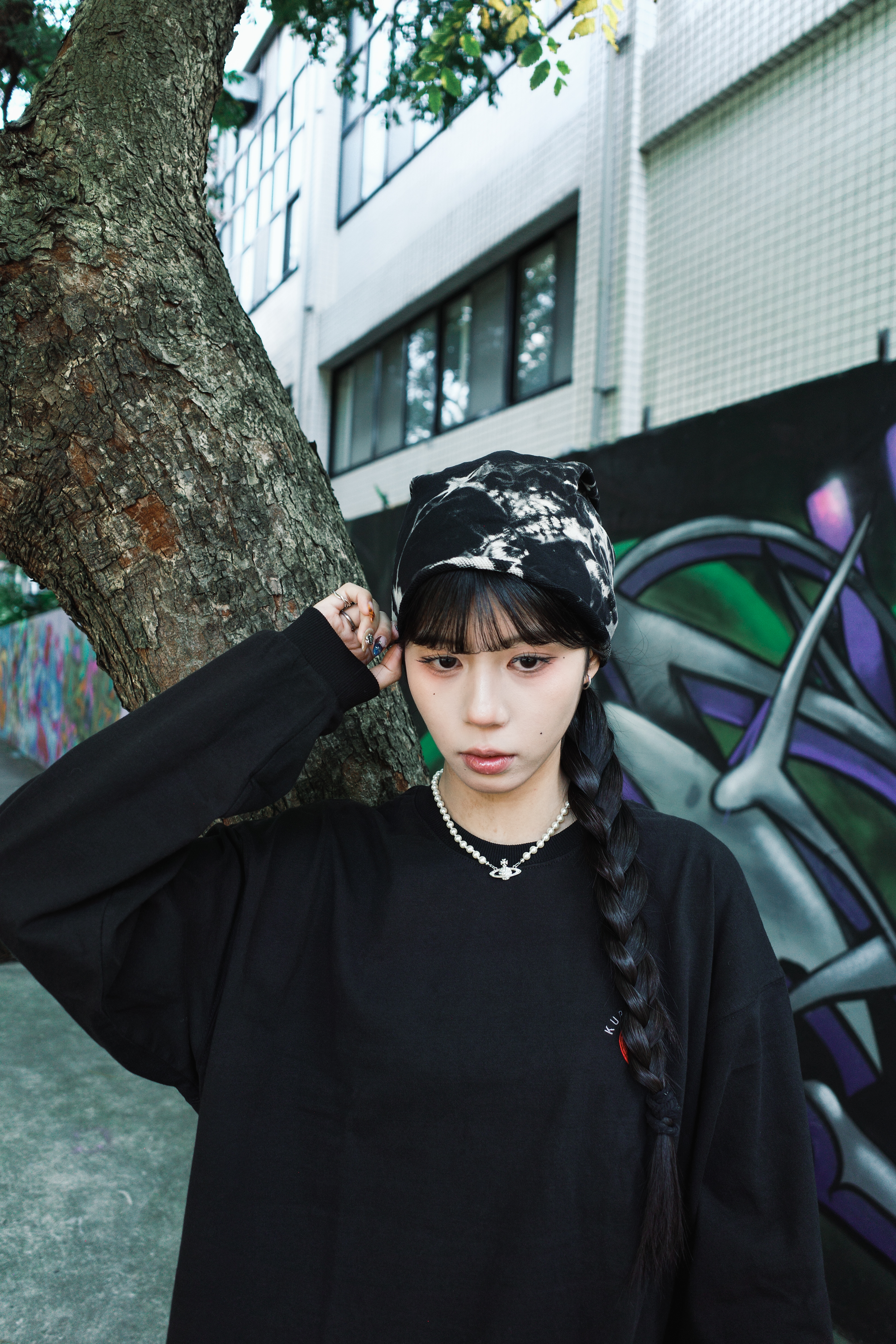 『Always_Good』暈染 包頭 堆堆帽