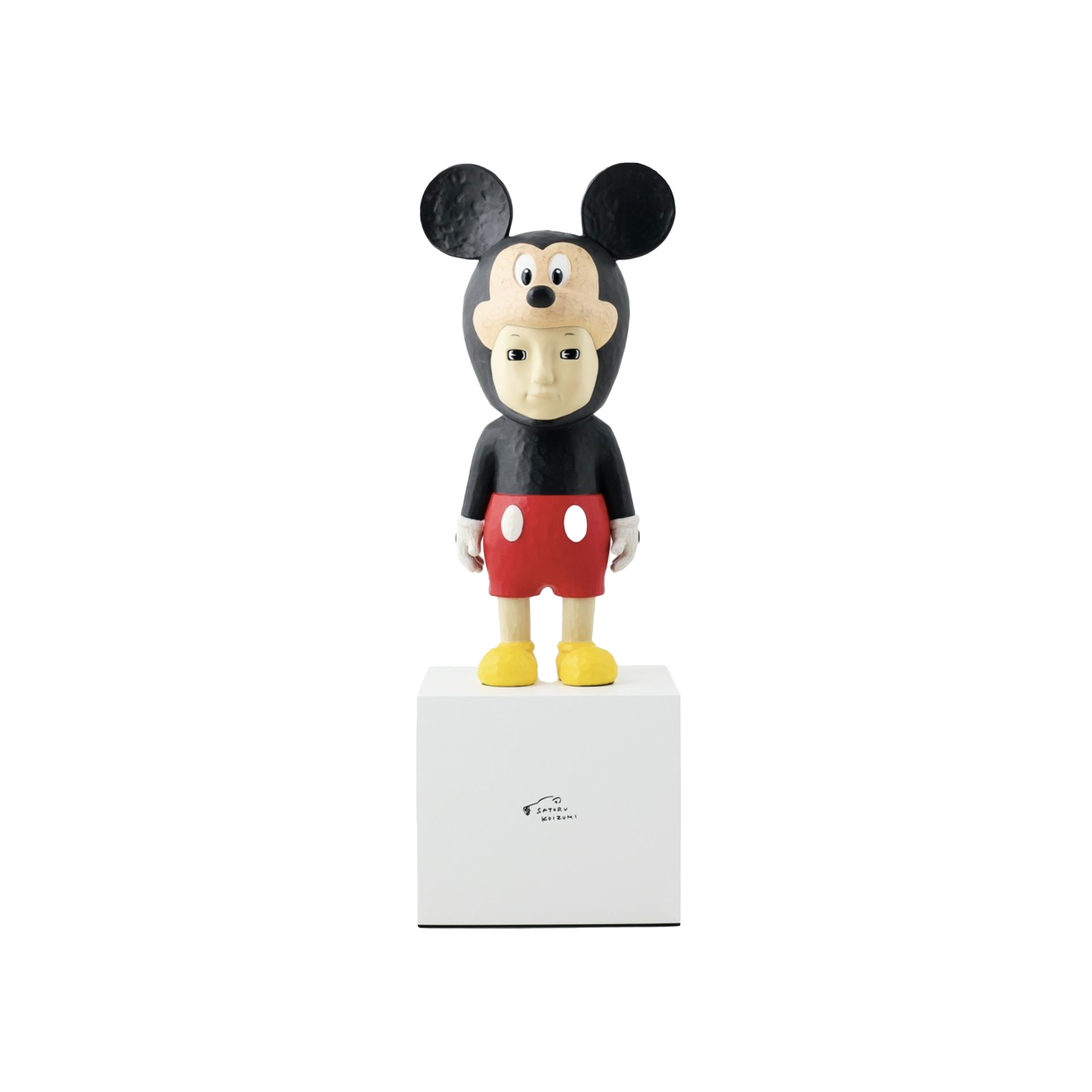SATORU KOIZUMI RESIN SCULPTURE MICKEY "WITH" 小泉悟 米奇雕塑 樹酯版 43CM 2020
