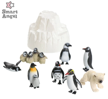 日本企鵝北極熊玩具套裝