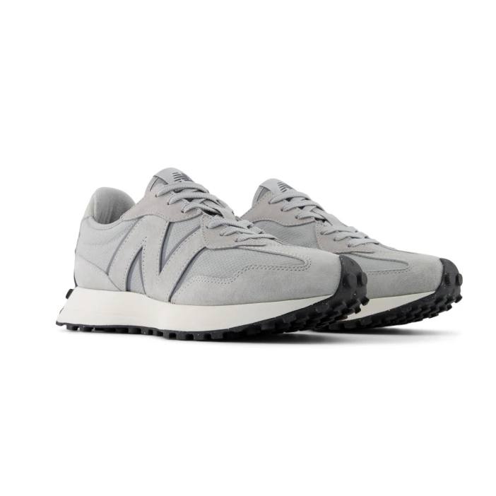 -(A13b)-NEW BALANCE 327 復古運動鞋 麂皮 中性 灰-U327SWA