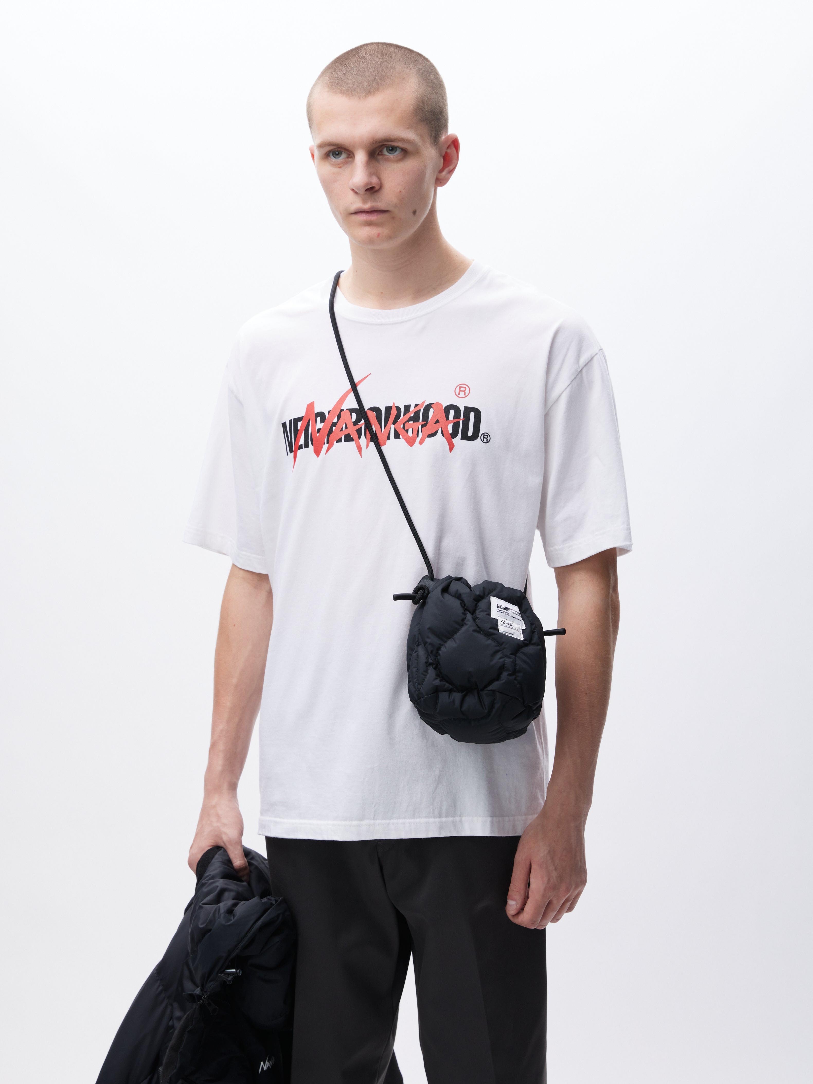 バッグ NEIGHBORHOOD x NANGA Down Drawstring Bag Neighborhood Men's x Nanga Down Drawstring Bag in Black