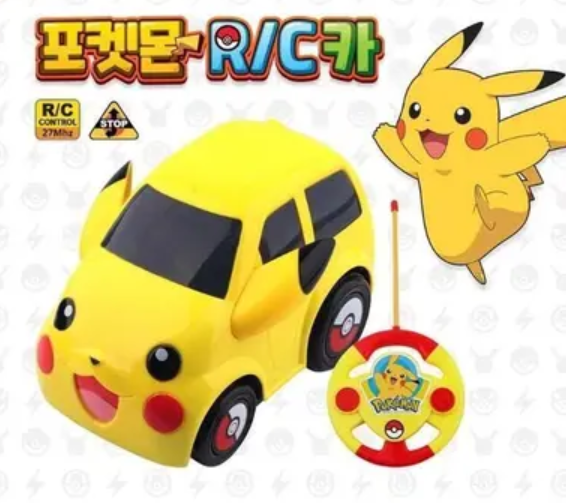 韓國 Pokemon 比卡超遙控汽車玩具