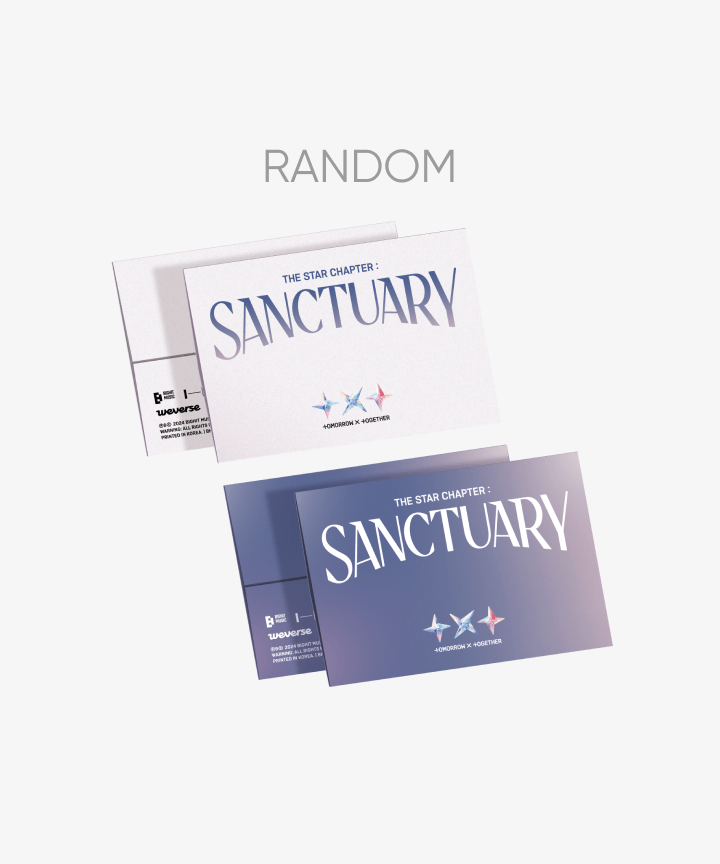 TXT sanctuary album ( Weverse ver : random ver)