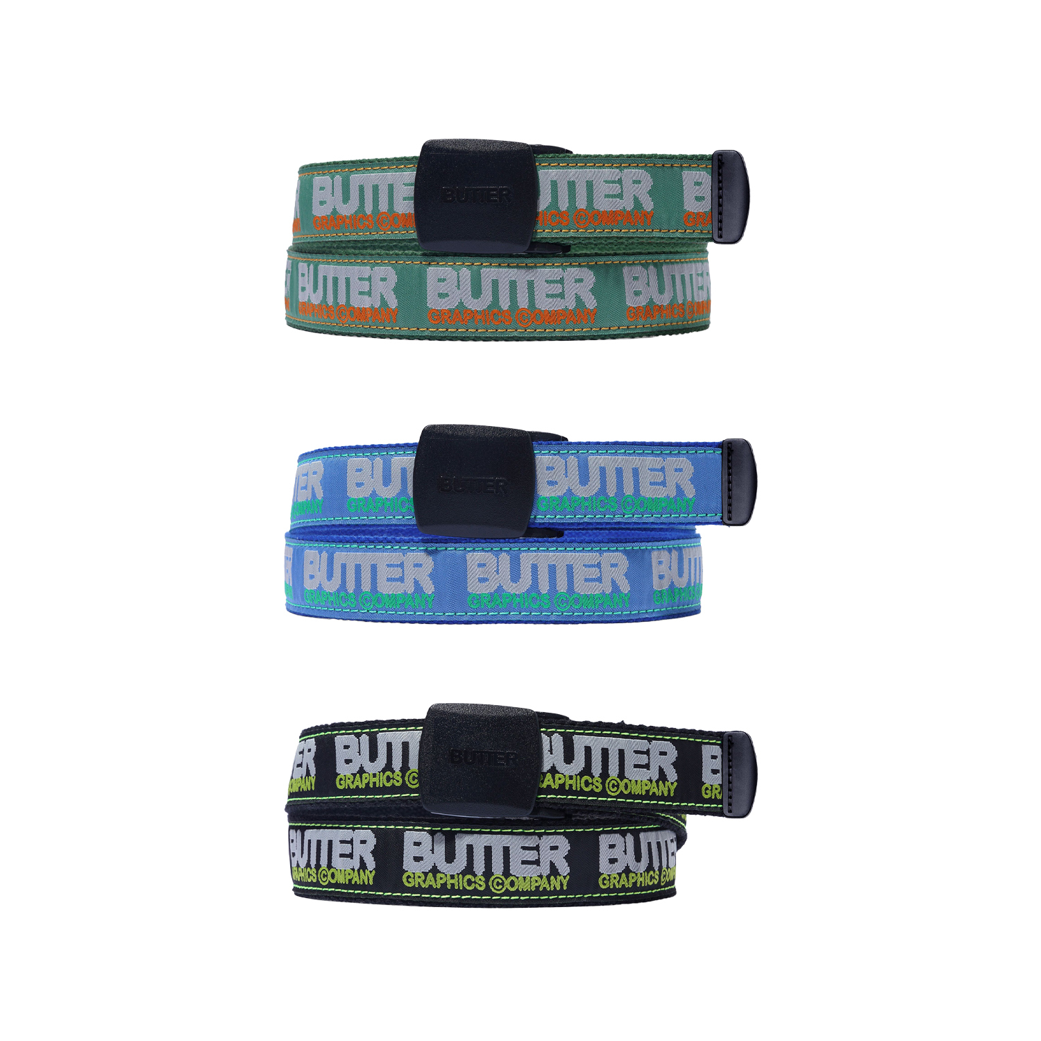 【車庫服飾】BUTTER GOODS Program Woven Belt