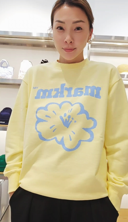 韓國代購 MARKM 花朵衛衣MJIBH8404