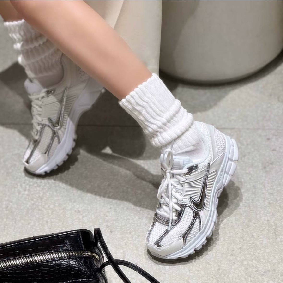 <快速出貨>Nike Zoom Vomero 5 液態銀 白銀 復古 老爹鞋 小香風HF7723-100