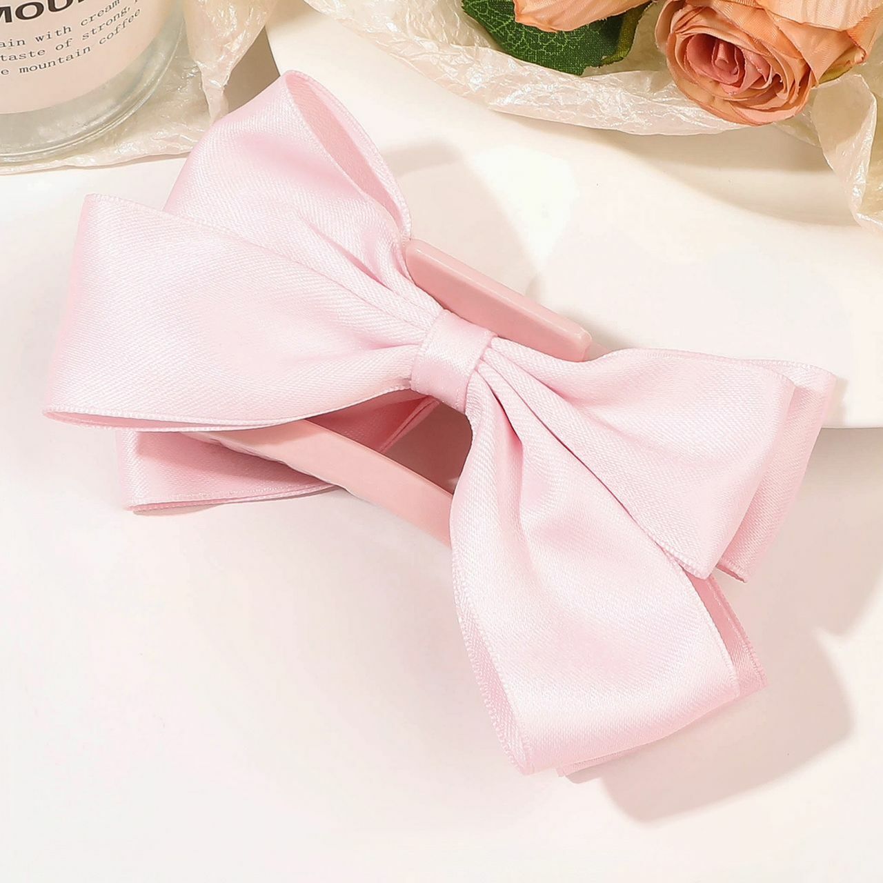 Simple Design Ribbon Hair Claw