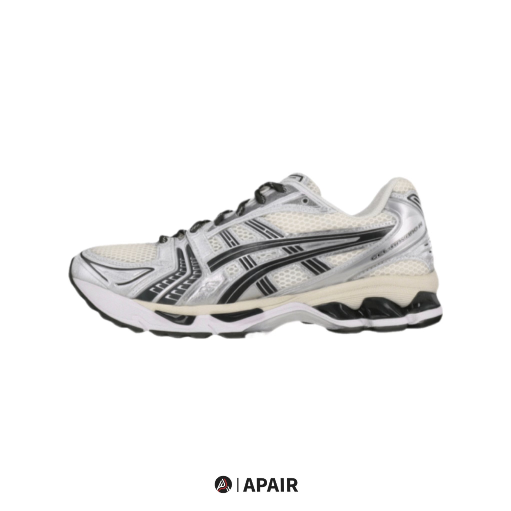 【APAIR】預購 kith x asics Gel-kayano 14 白黑銀 聯名款 復古慢跑鞋 1203A566-100