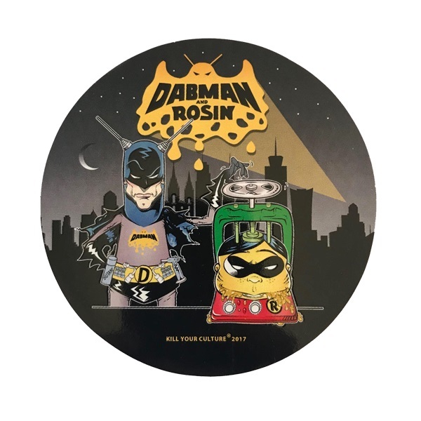 THE DABMAN & ROSIN STICKER