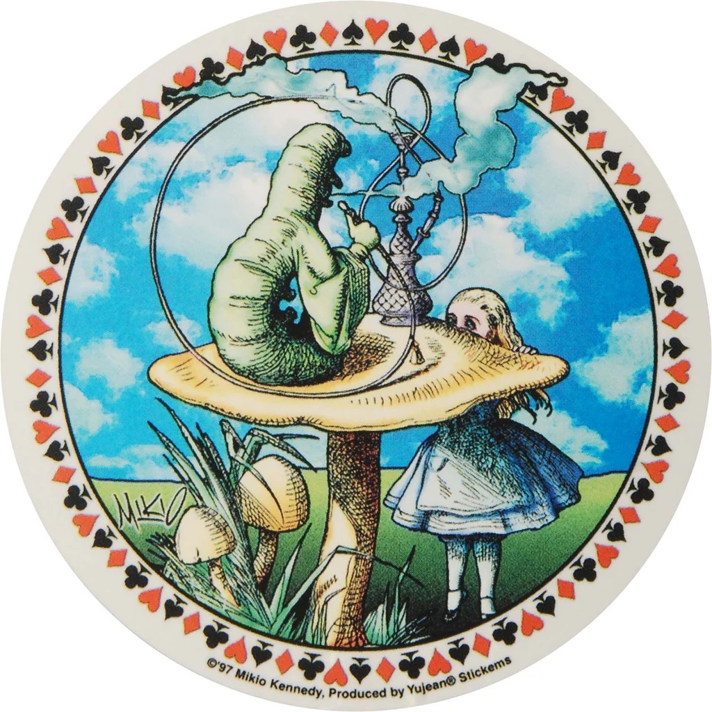 MIKIO ALICE IN THE WONDERLAND STICKER