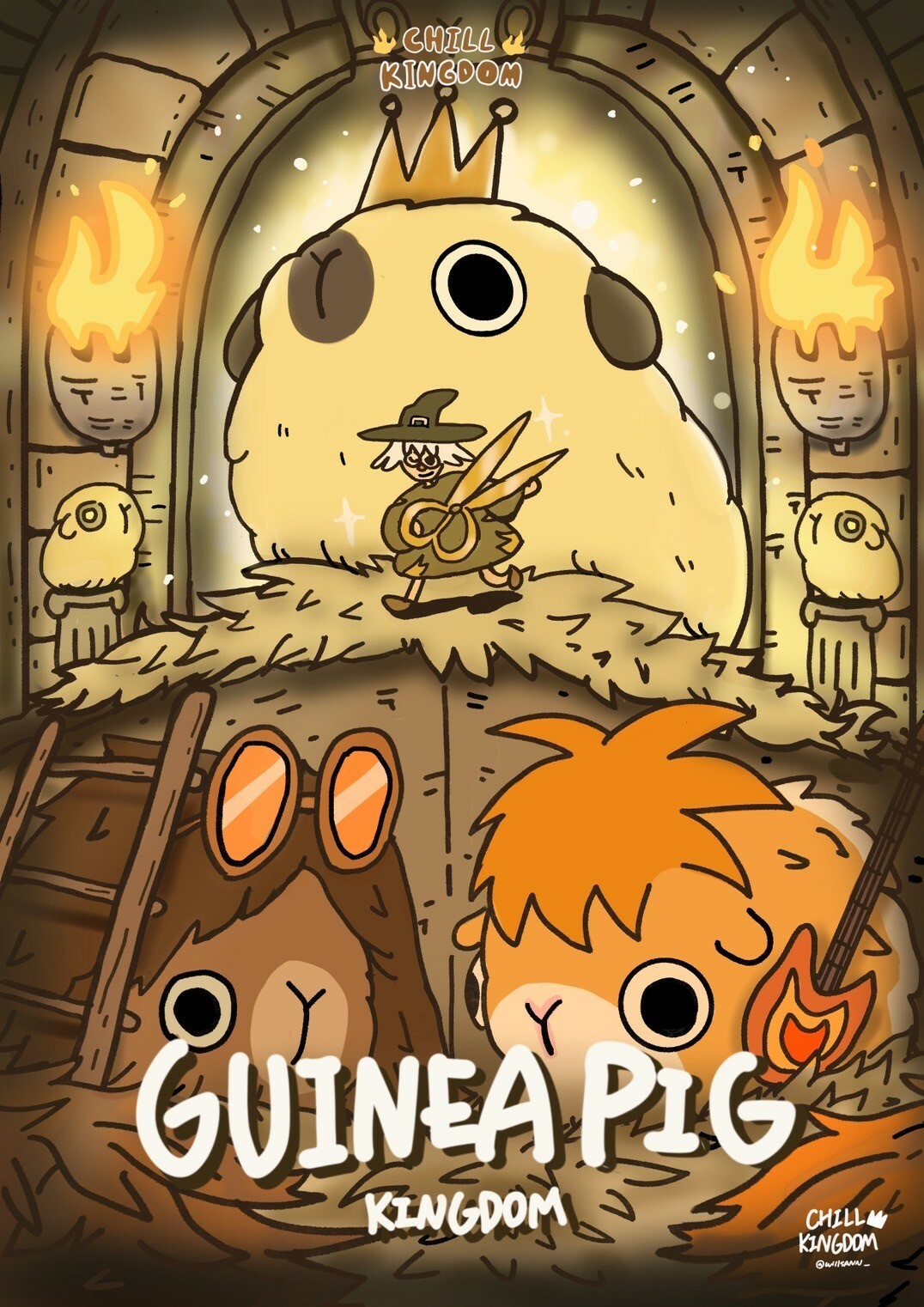 CHILL KINGDOM 海報－魔髮天竺鼠王國