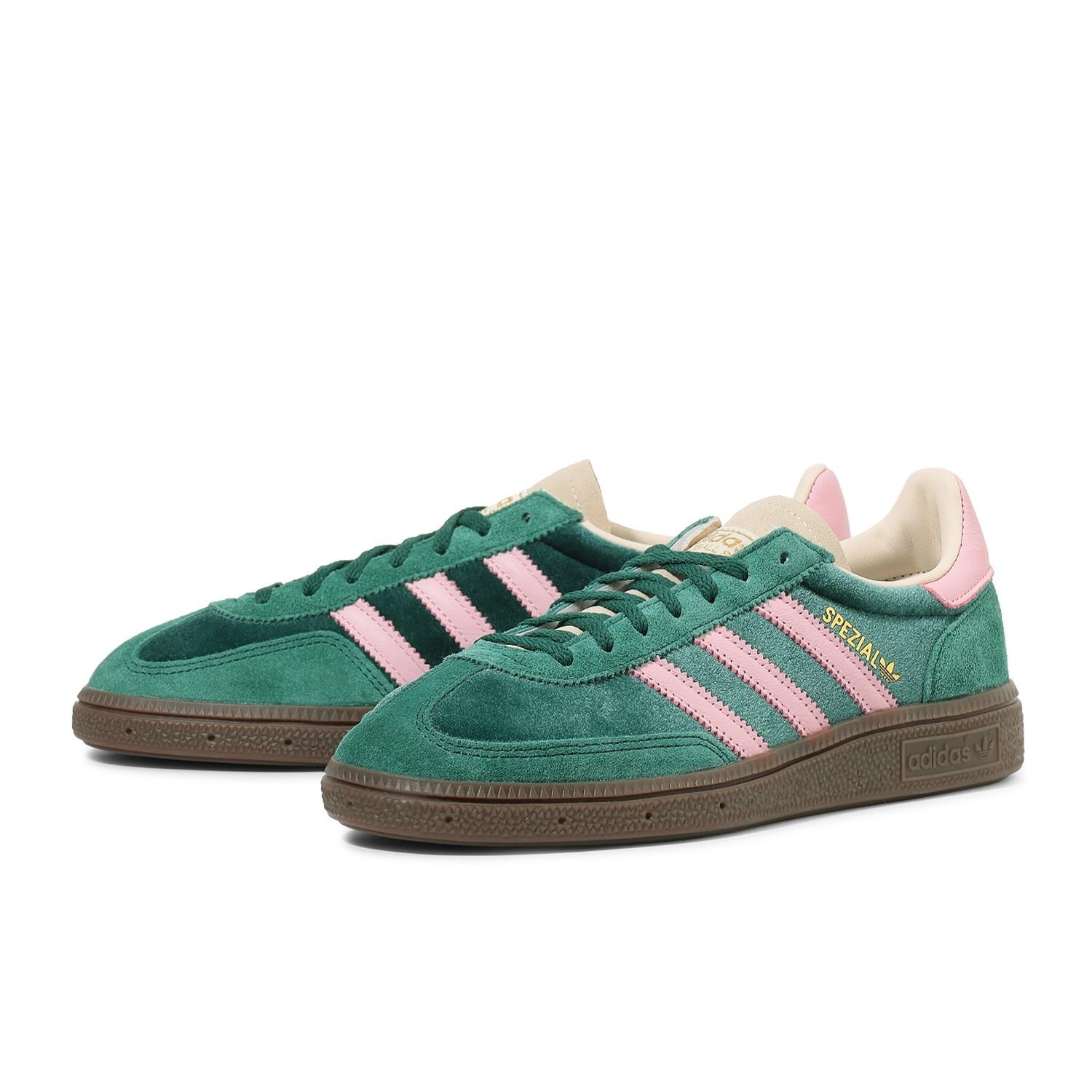 預購┃adidas HANDBALL SPEZIAL W  天鵝絨 綠色 膠底