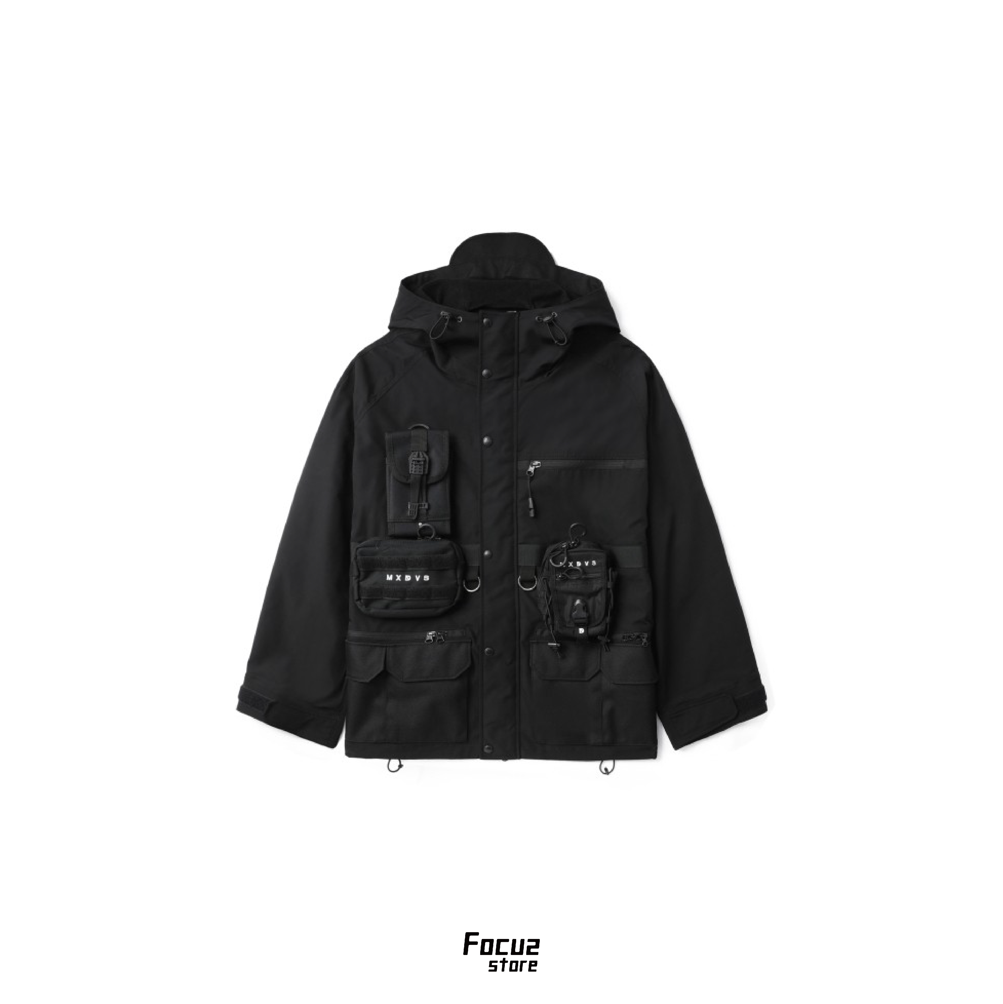 【Focus Store】預購 JUNYA WATANABE MAN X MXDVS Patch Pocket Hooded Jacket “Black” 黑色 連帽口袋外套