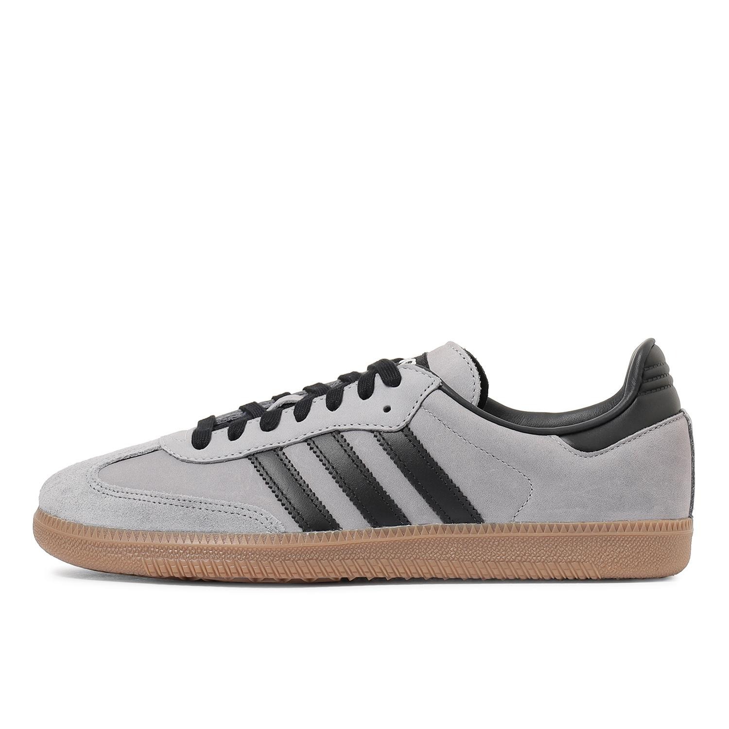 預購┃adidas SAMBA OG 灰色 麂皮 黑線