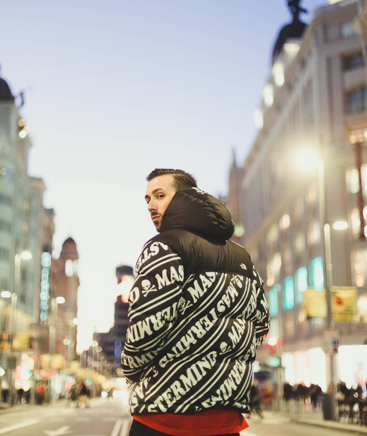 SALE THE NORTH FACEメンズM新品タグ付定価28600円 MASTERMIND X THE NORTH FACE NUPTSE