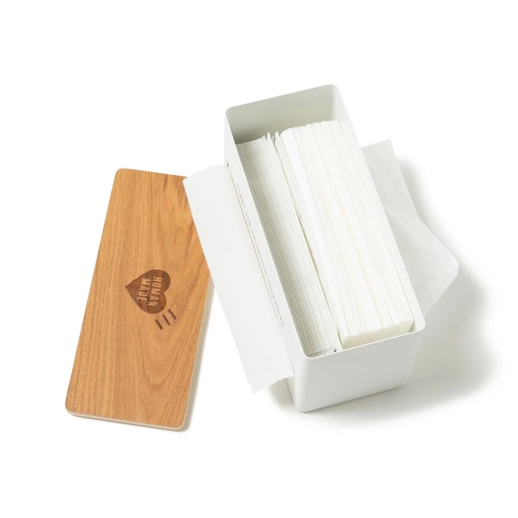 2022AW HUMAN MADE DOUBLE SIDED TISSUE CASE HOUSEWARE 衛生紙盒 現貨