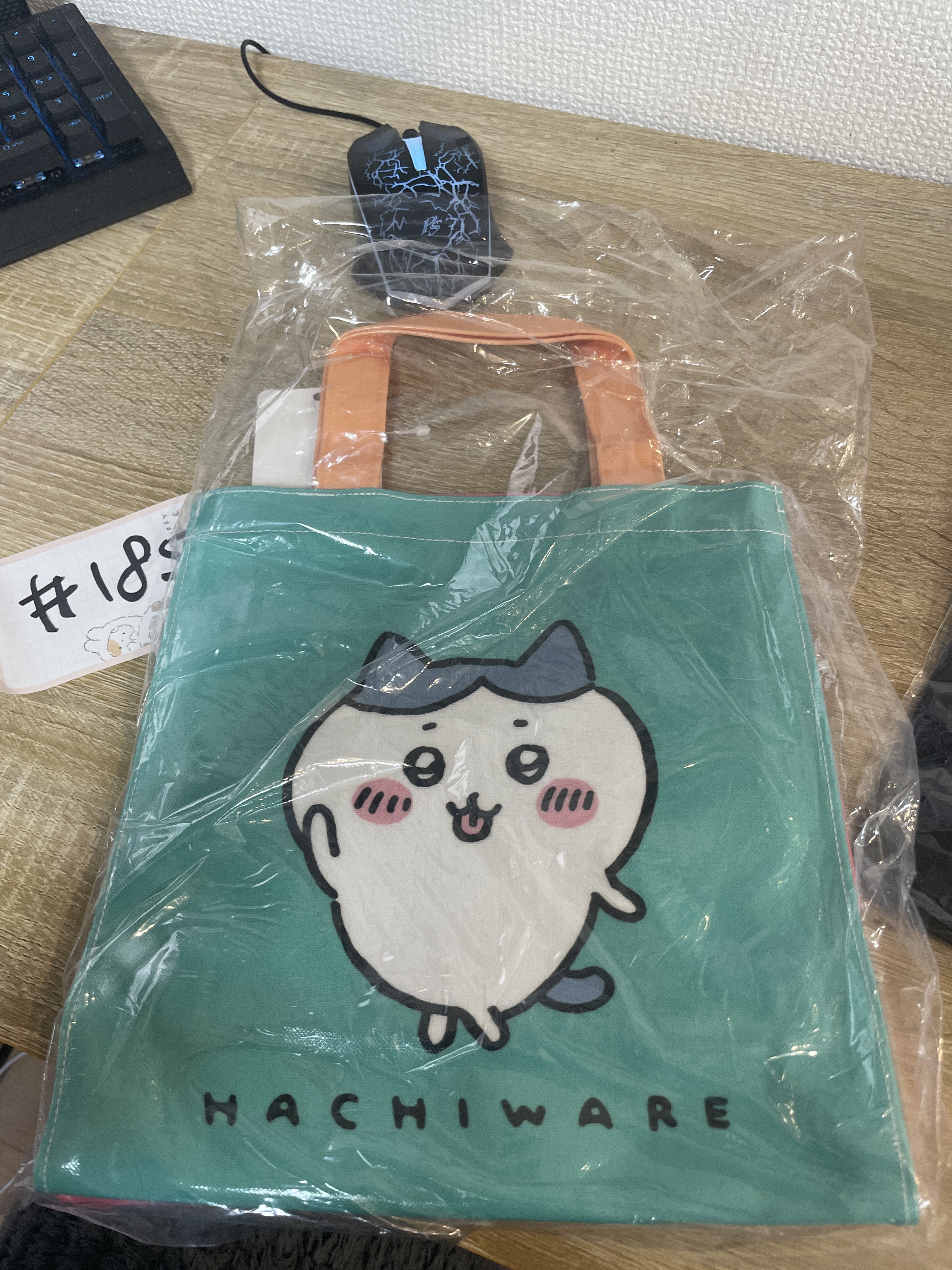 CHIIKAWA 小可愛 八字貓 雙面 收納袋 #185