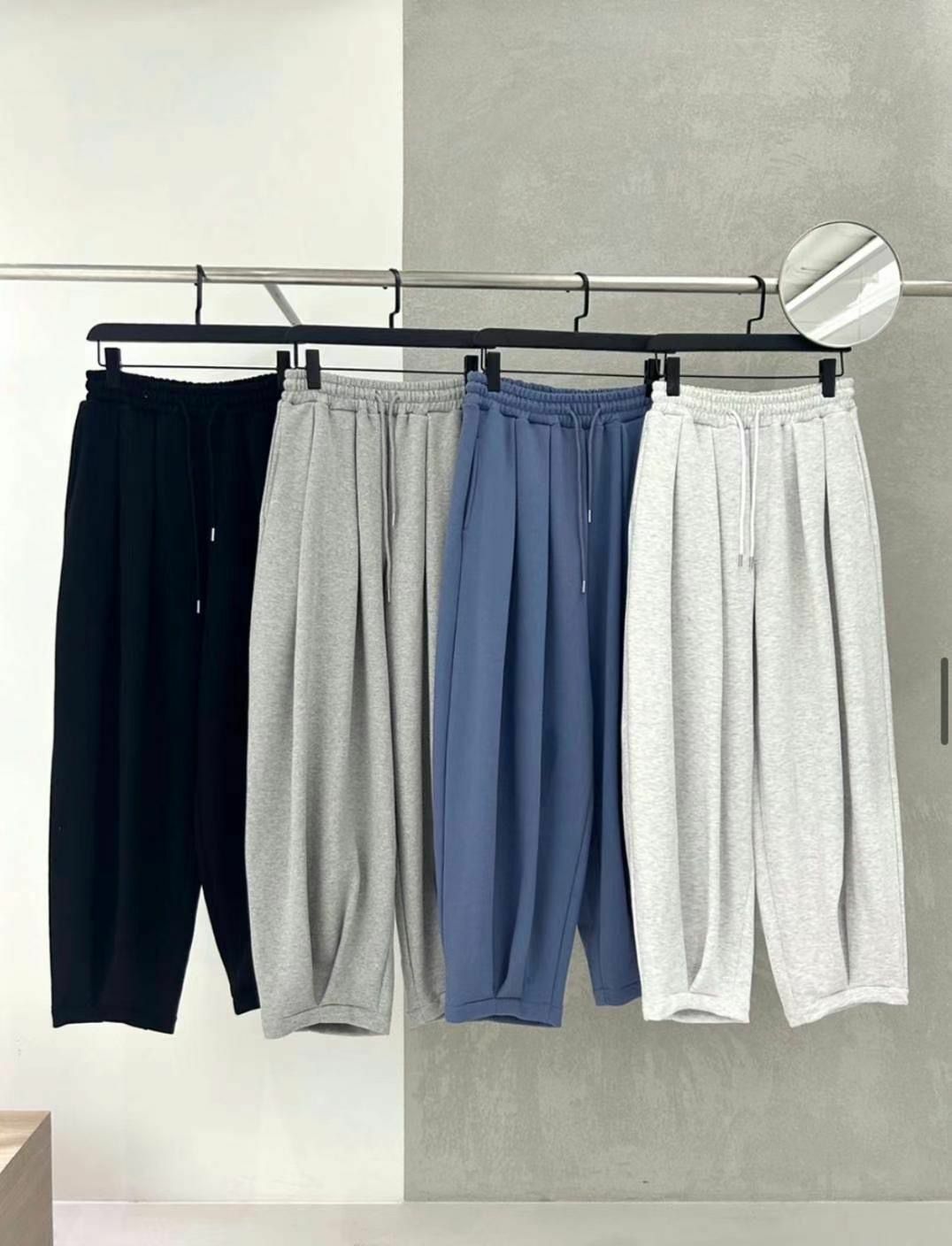 淨色鬆身運動褲 Hestory-054P