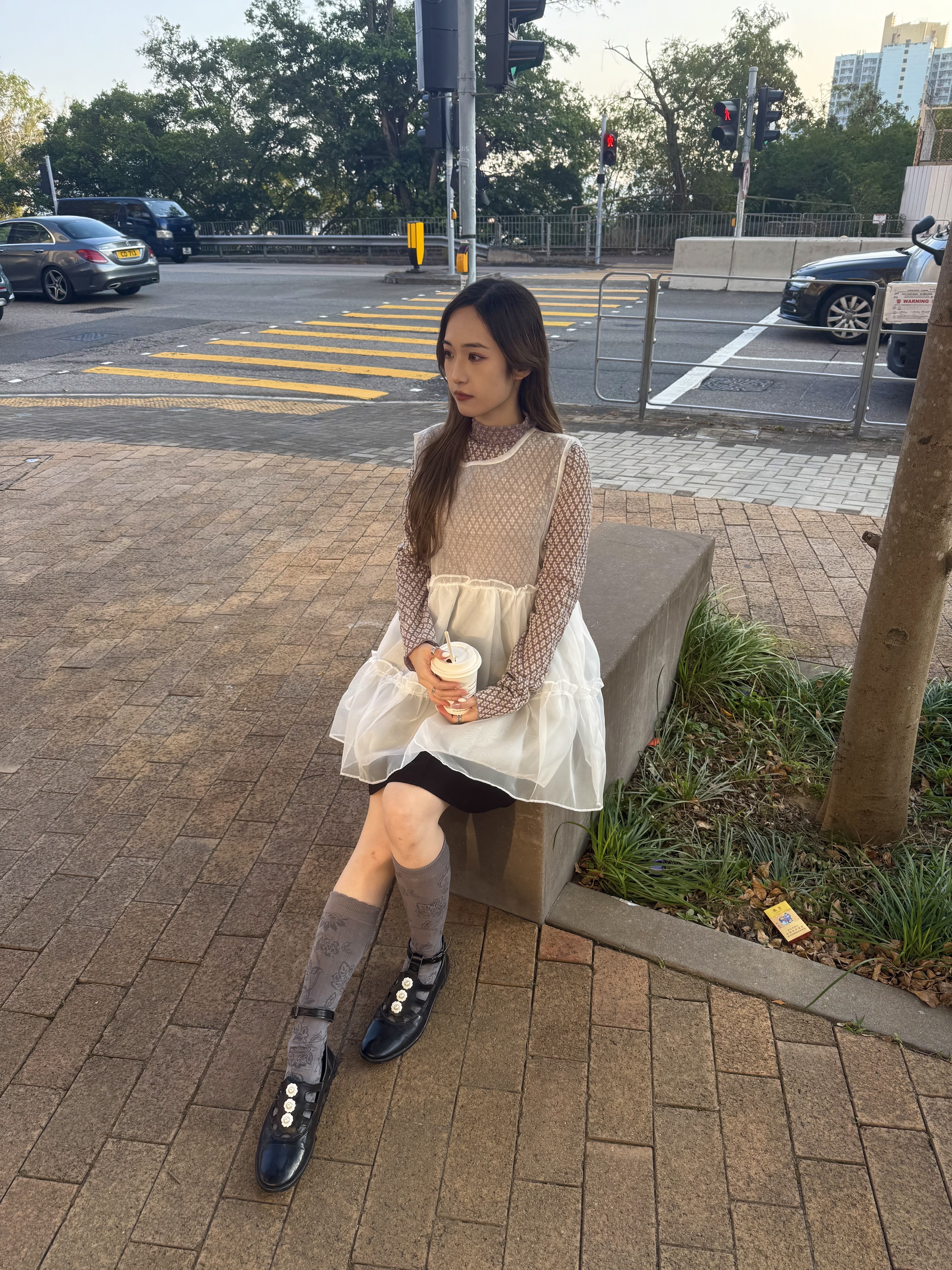 仙氣紗紗Ruffle 外撘