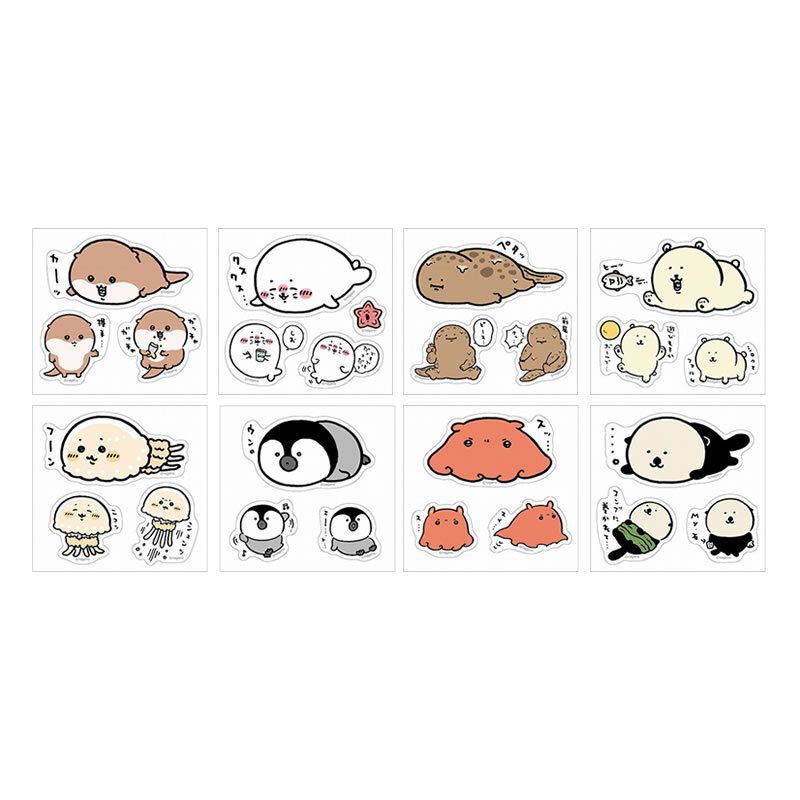 預訂｜Nagano水族館 透明貼紙 Clear Sticker Set
