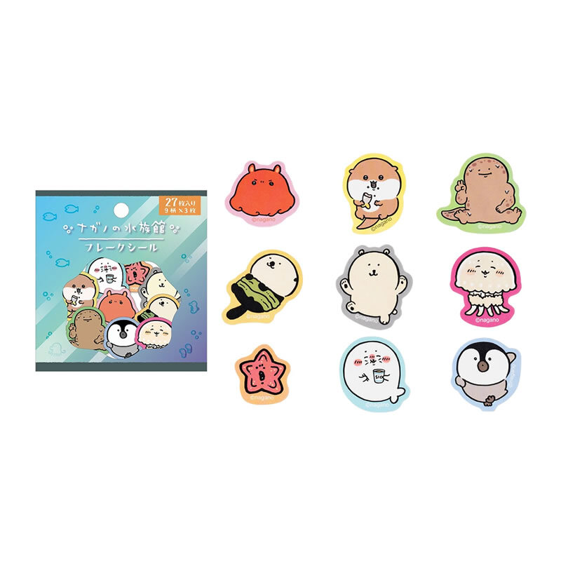 預訂｜Nagano水族館 貼紙包 Flake Seal