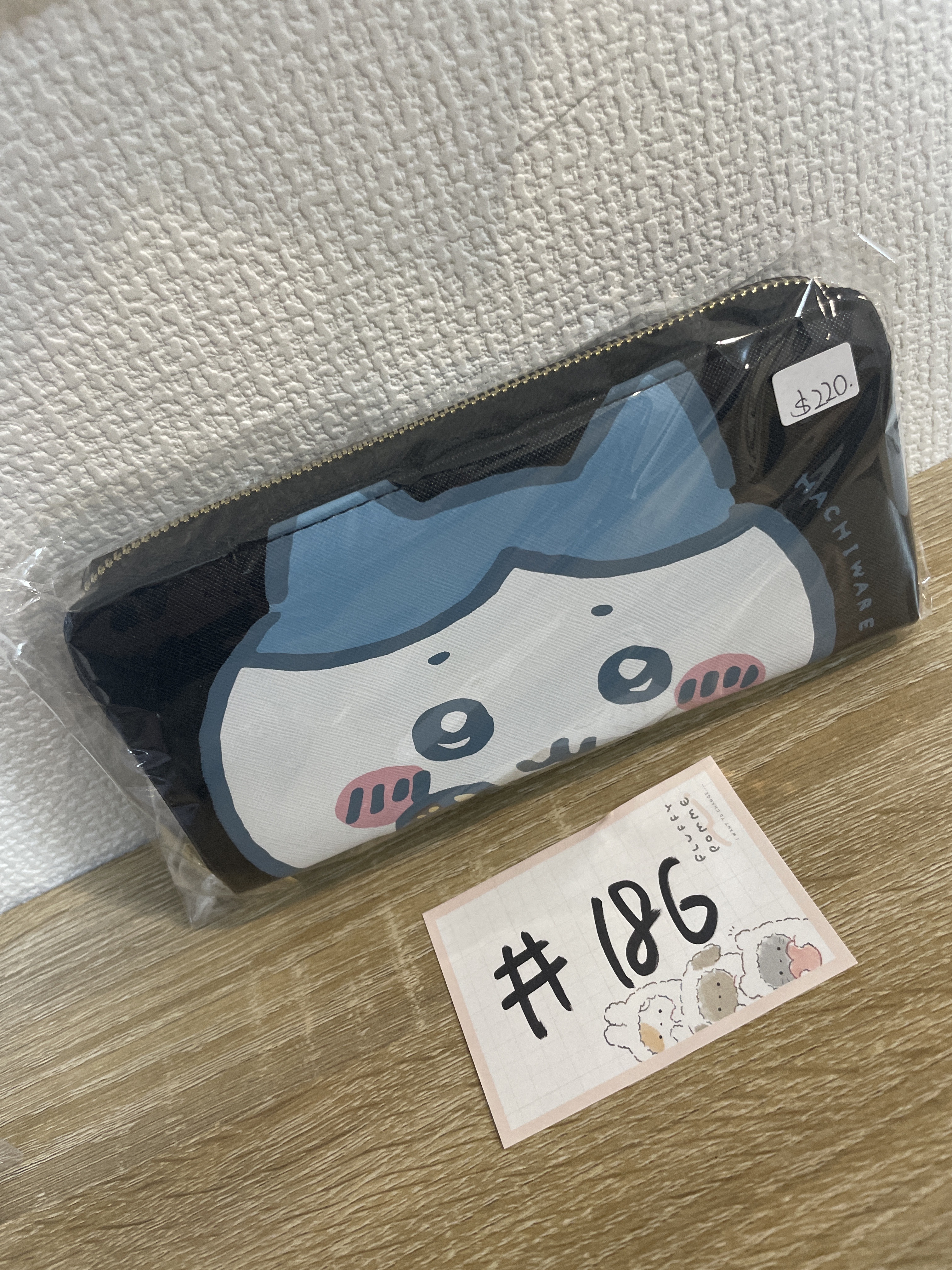 CHIIKAWA 八字貓 銀包#186