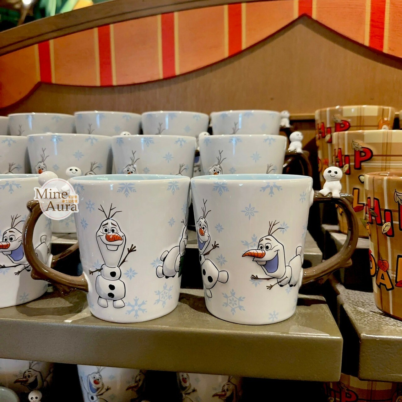 雪寶 Olaf 立體 迷你小雪寶 造型 馬克杯 水杯 冰雪奇緣 Frozen -上海迪士尼樂園