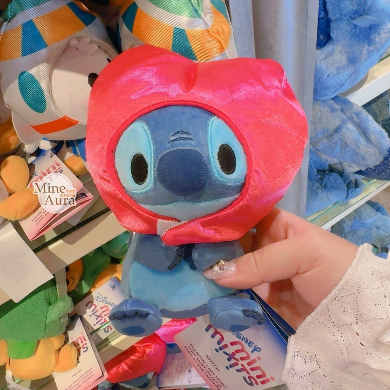Mini Mixlts 系列 史迪奇 Stitch 可拆頭套 造型 迷你 絨毛 娃娃 玩偶 星際寶貝 Lilo & Stitch -香港迪士尼樂園