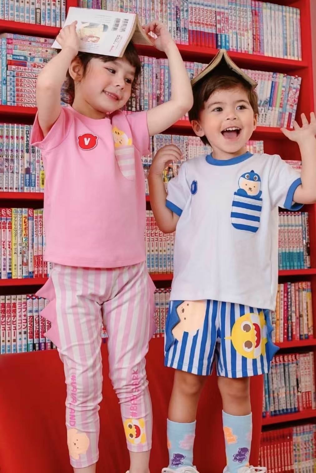 泰款baby shark兄妹套裝