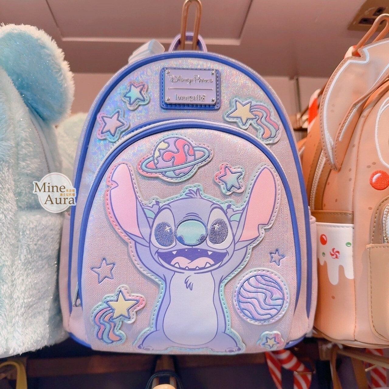 史迪奇 Stitch 星球圖案 造型 後背包 星際寶貝 Lilo & Stitch -香港迪士尼樂園