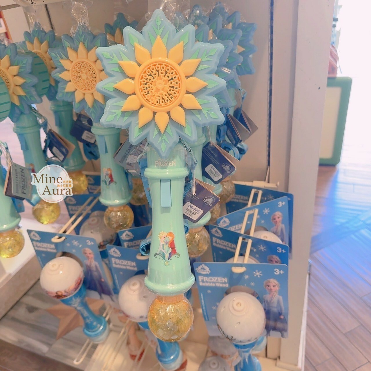 World of Frozen 限定 雪花 圖騰 造型 泡泡機 冰雪奇緣 Frozen -香港迪士尼樂園
