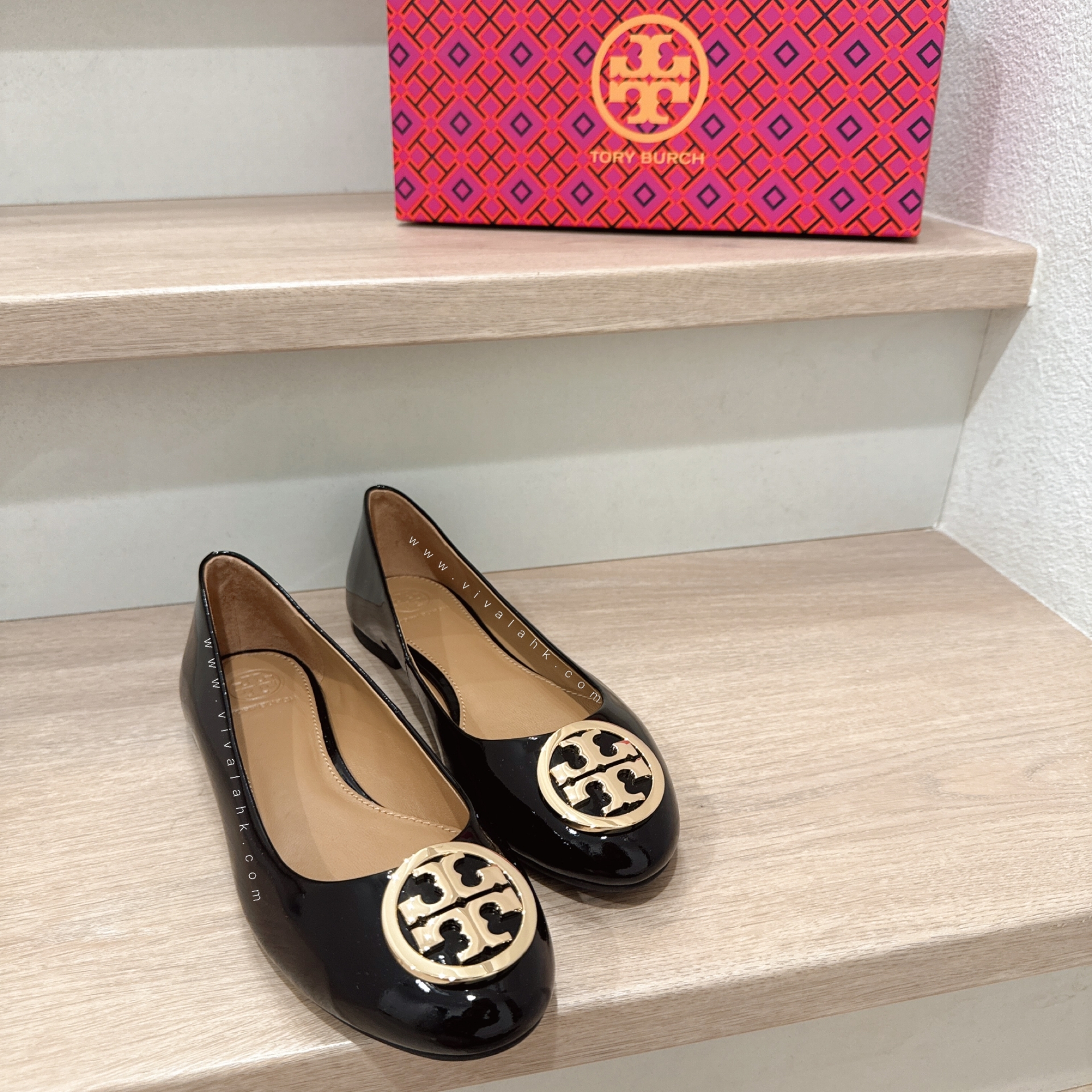 Tory Burch - Benton 2 平底鞋 (漆皮) (79144)