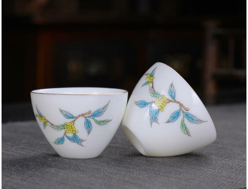 鹿港窯禮品館 │羊脂玉快客杯創意月兔一壺兩杯旅行組