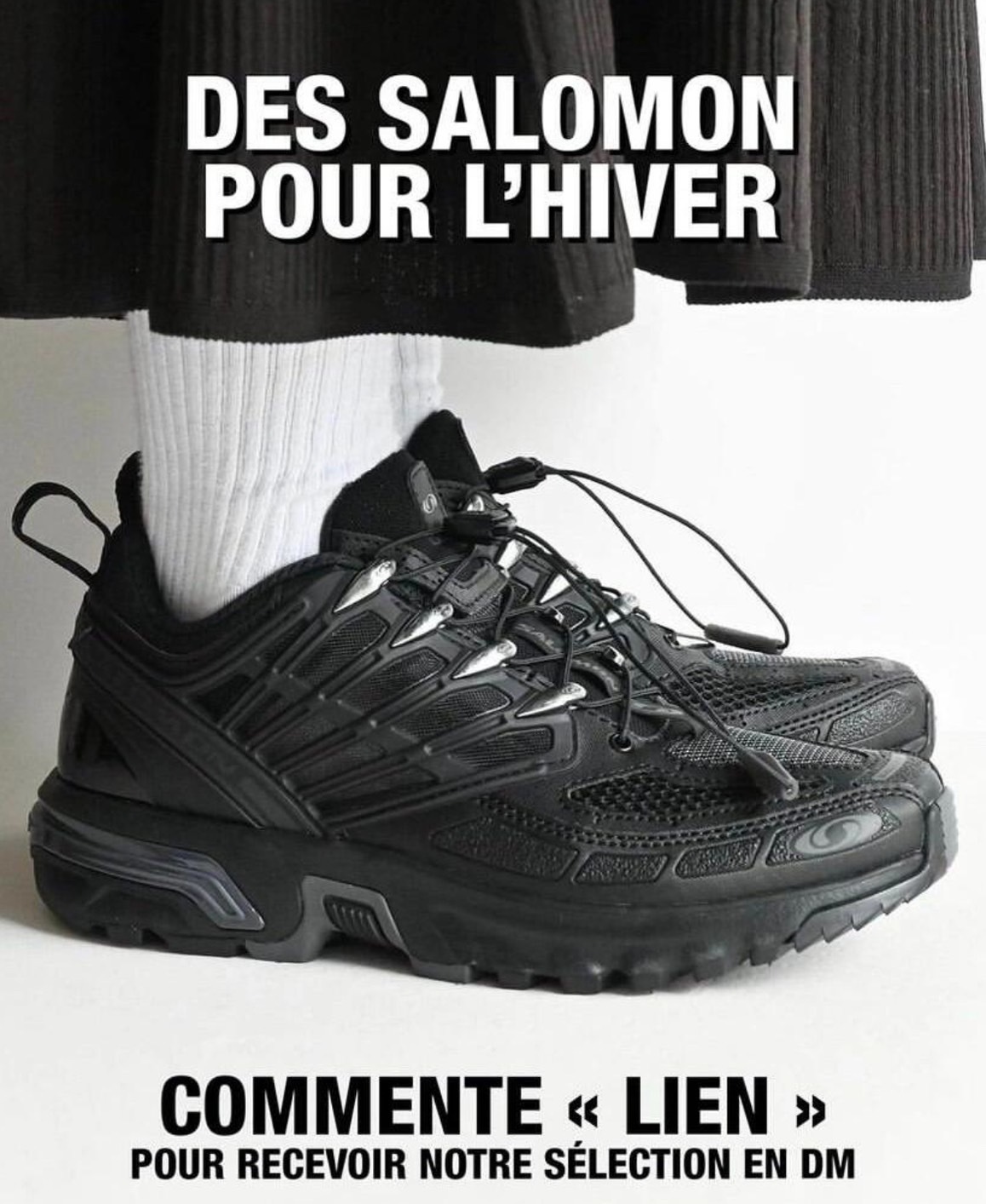 <快速出貨> Salomon ACS Pro Black 黑武士