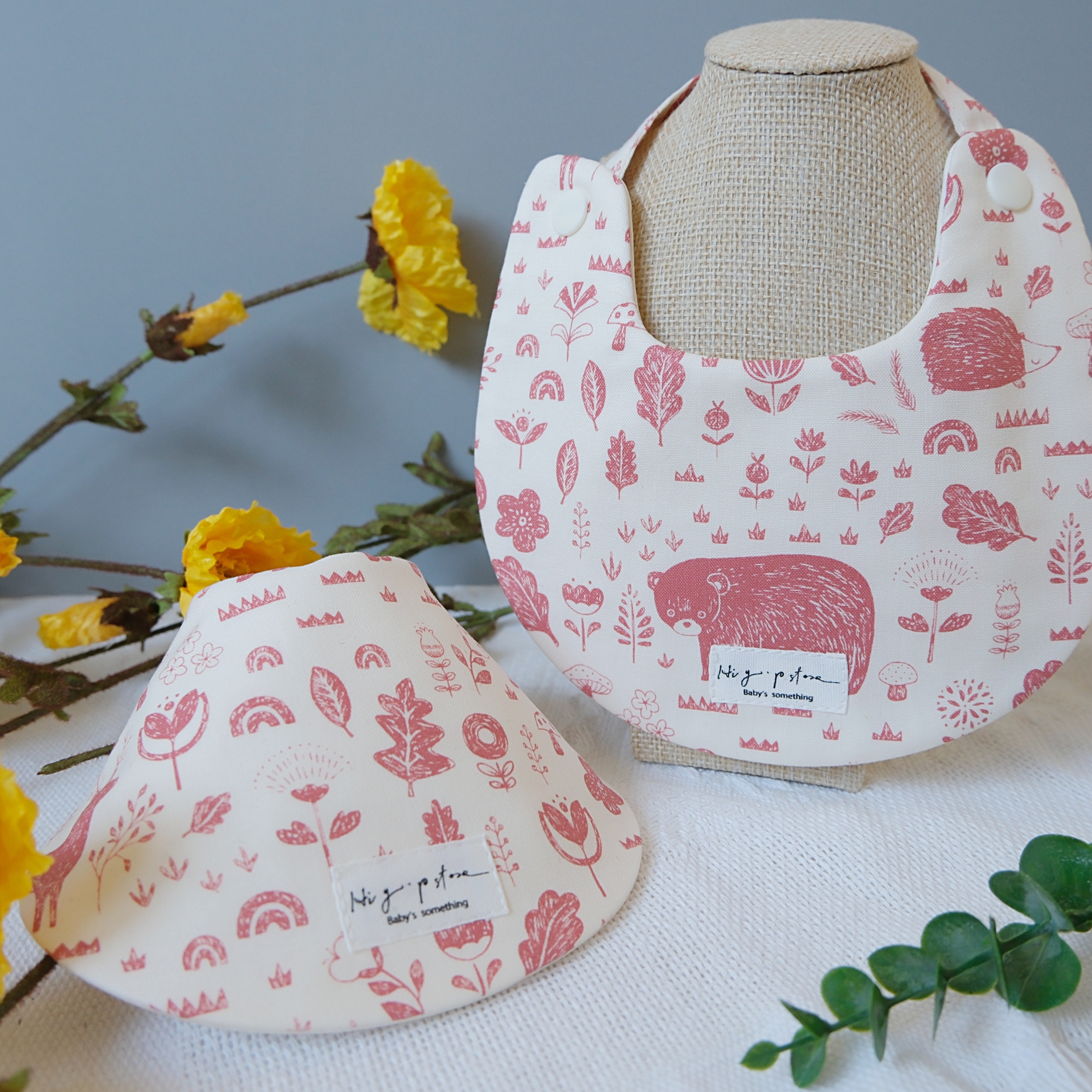 Hi Y.P store-手作圍兜-春色花園