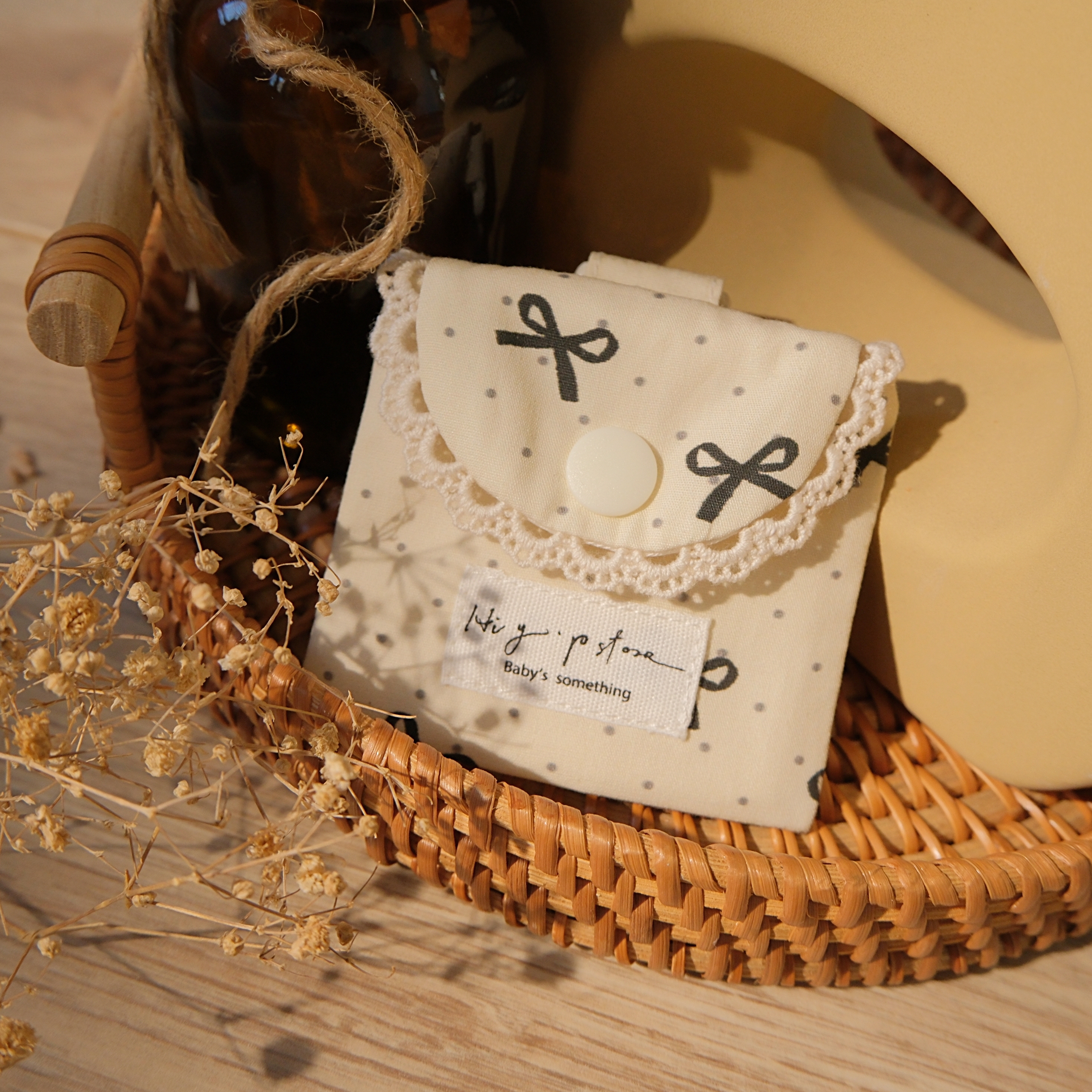 Hi Y.P store-平安符袋-點點蝴蝶結