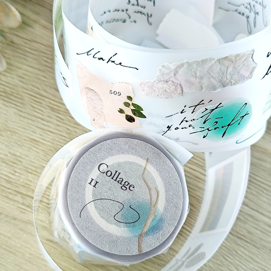 什物． Collage 11 5cm霧面PET膠帶 <整捲/分裝>