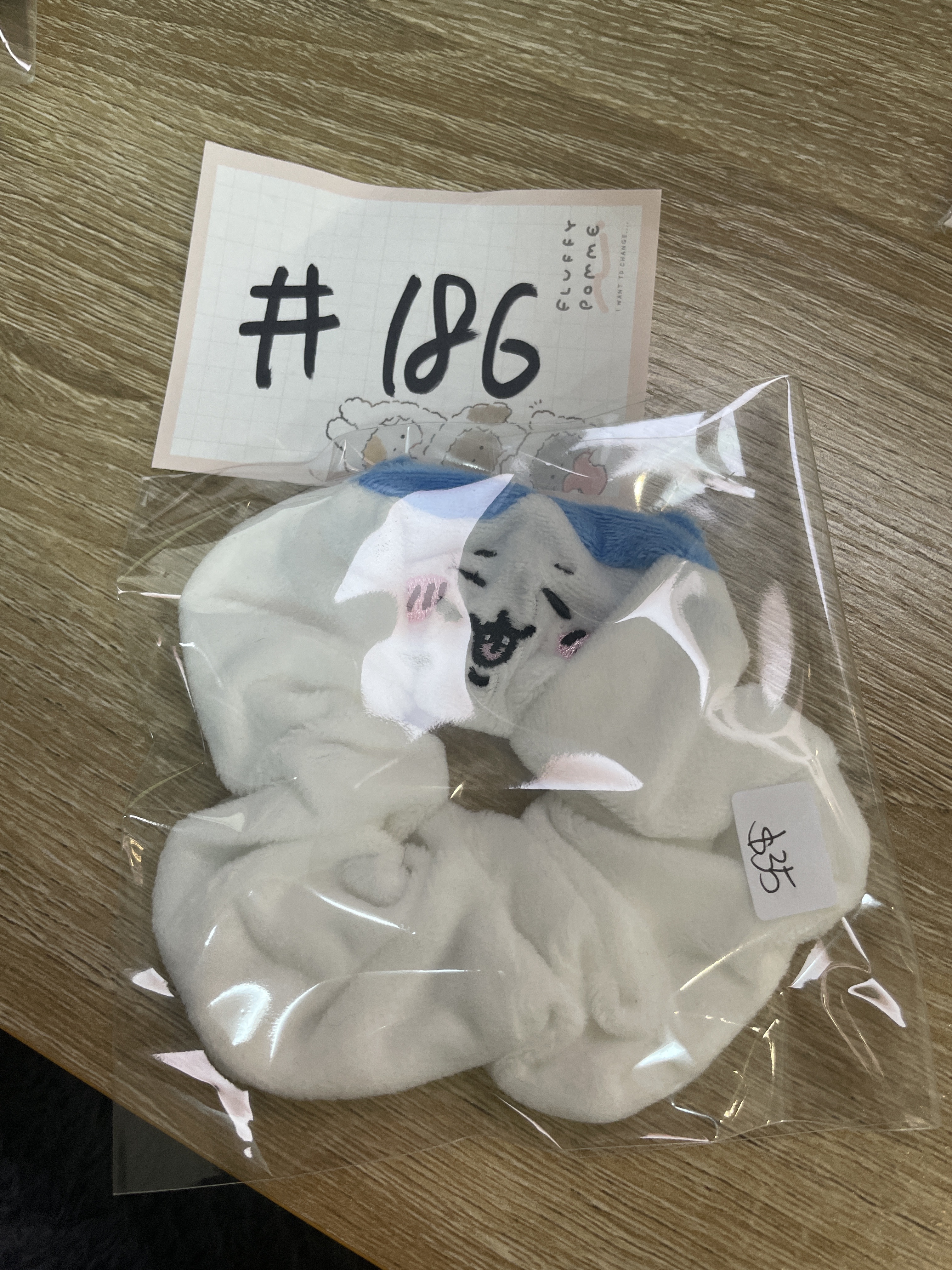 CHIIKAWA  八字貓 髮圈#186