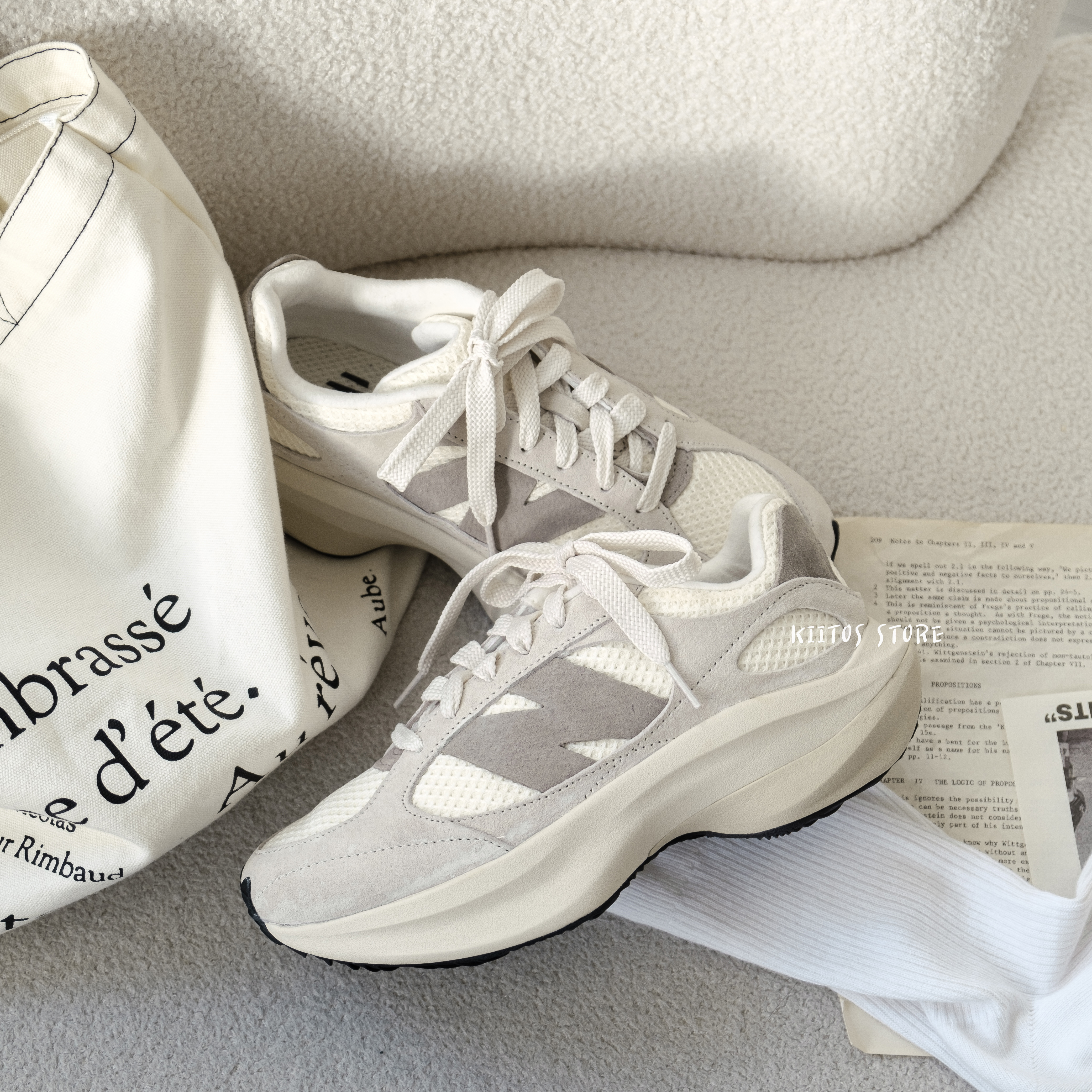 New Balance WRPD Runner 蛋殼鞋 米白 UWRPDHSB 柯震東/金針菇著用款