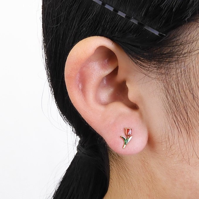 鈴蘭/瑪格麗特花/蒲公英/鬱金香耳環/頸鏈