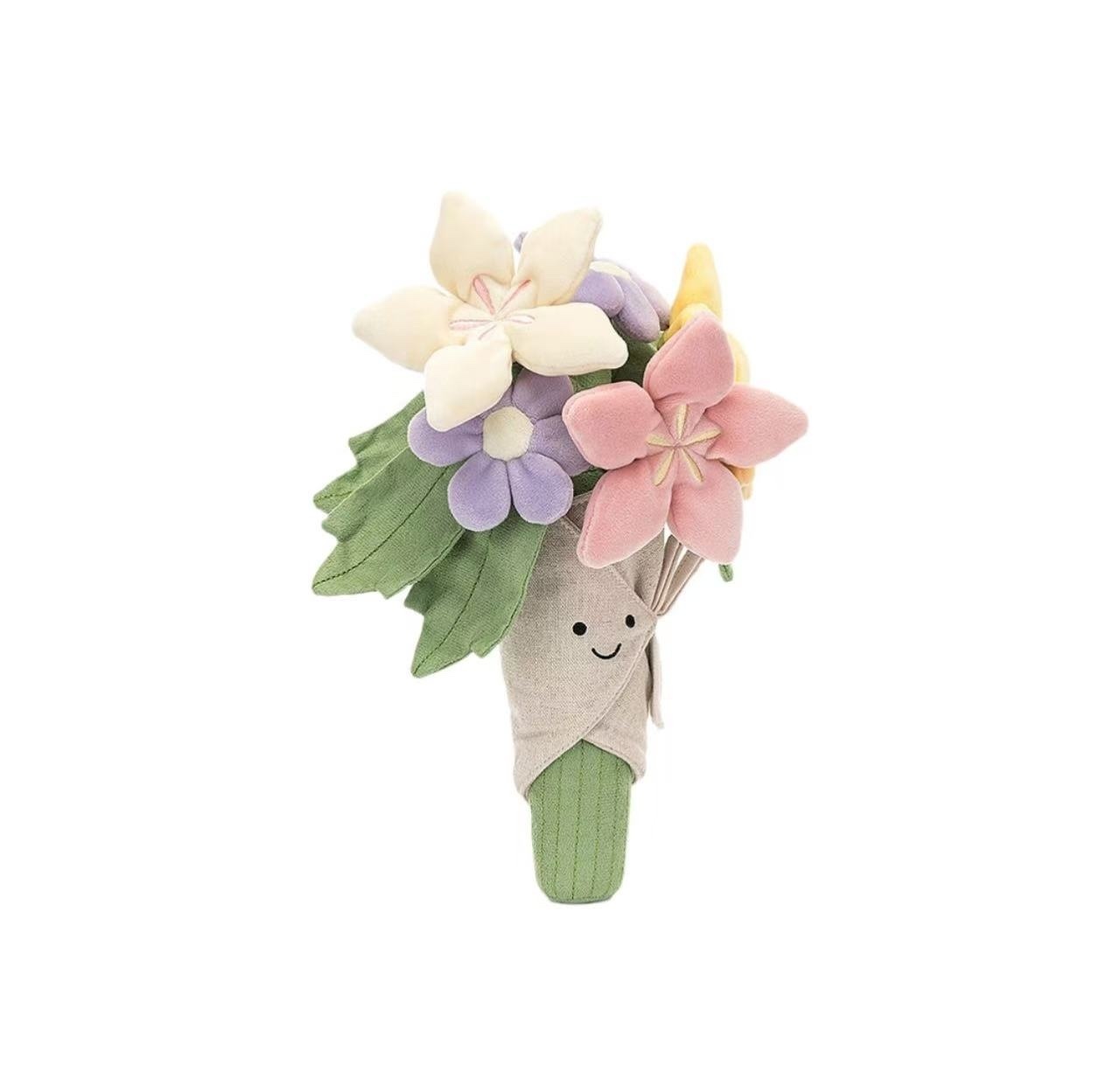 JELLYCAT 手捧花花束 毛絨公仔 31cm高-T