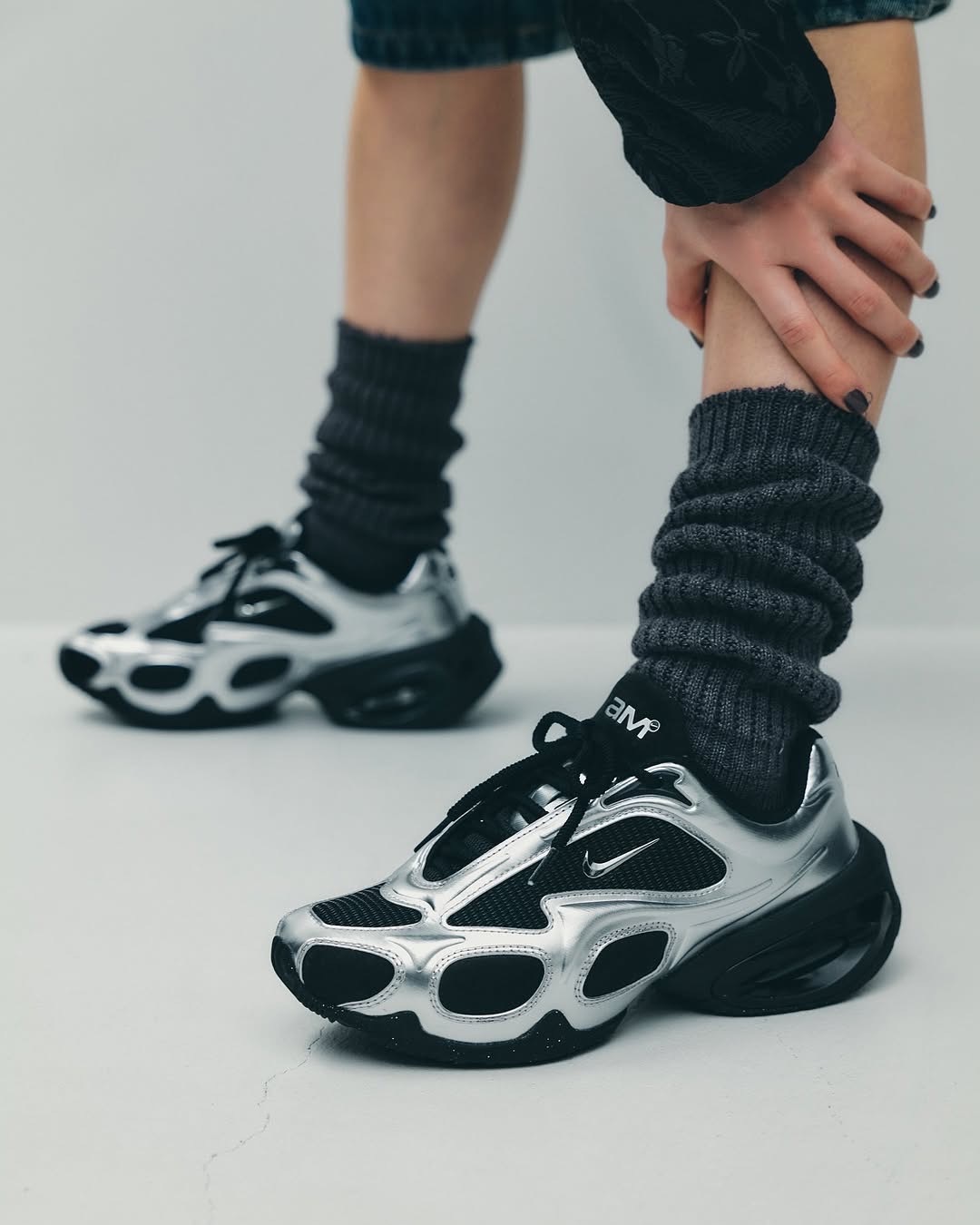 (Karina同款)Nike Air Max Muse Black Metallic Silver 金屬銀黑 柳智敏同款 女鞋 FV1920-001