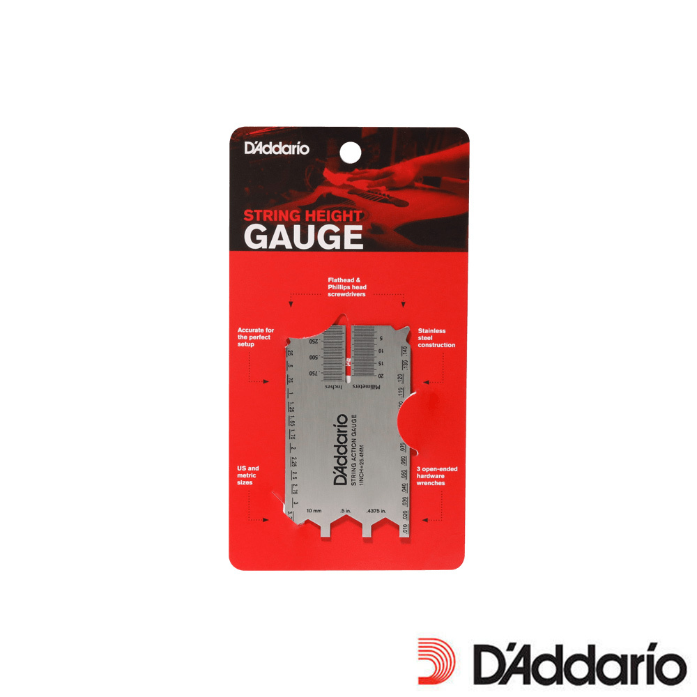Daddario PW-SHG-01 弦距測量尺規