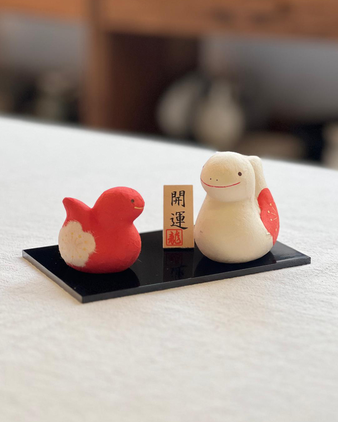 開運吉祥 親子櫻花蛇兒｜龍虎堂