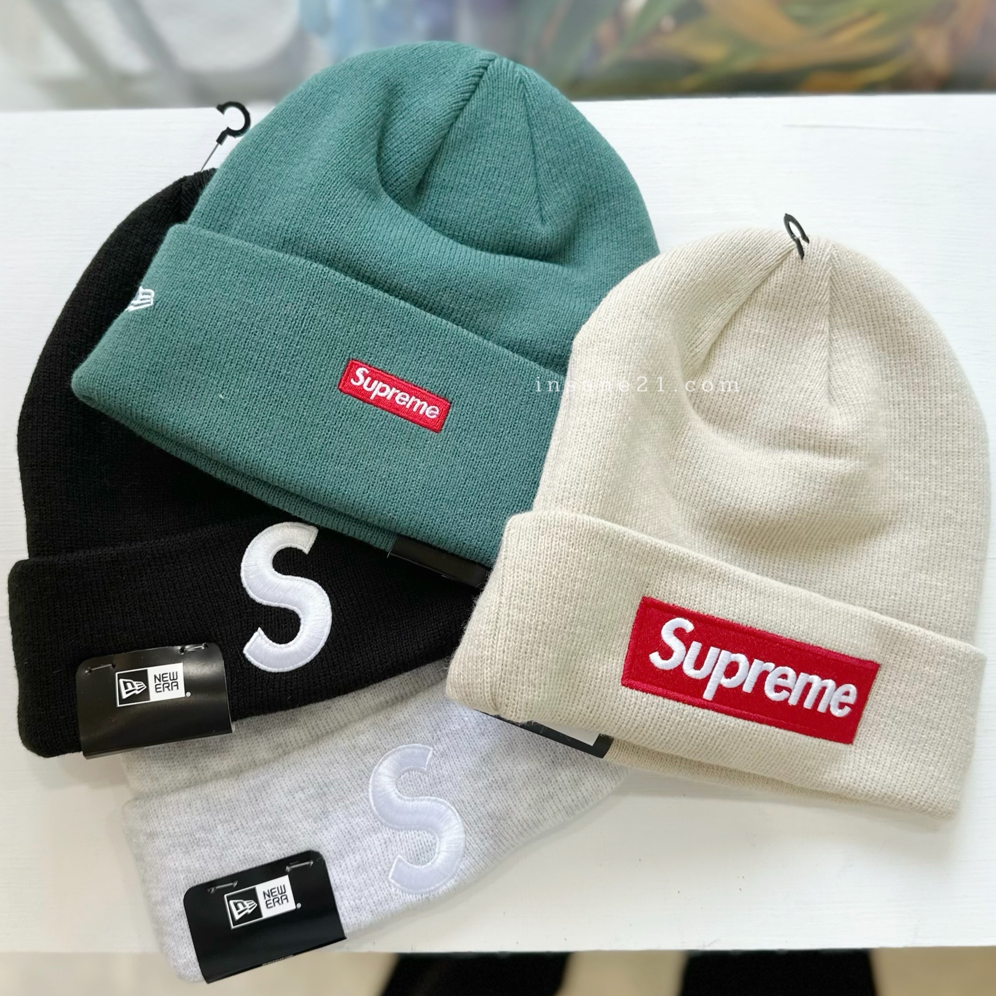 NEW ERA x SUPREME BOX LOGO 毛帽 帽子 秋冬保暖 單品配件