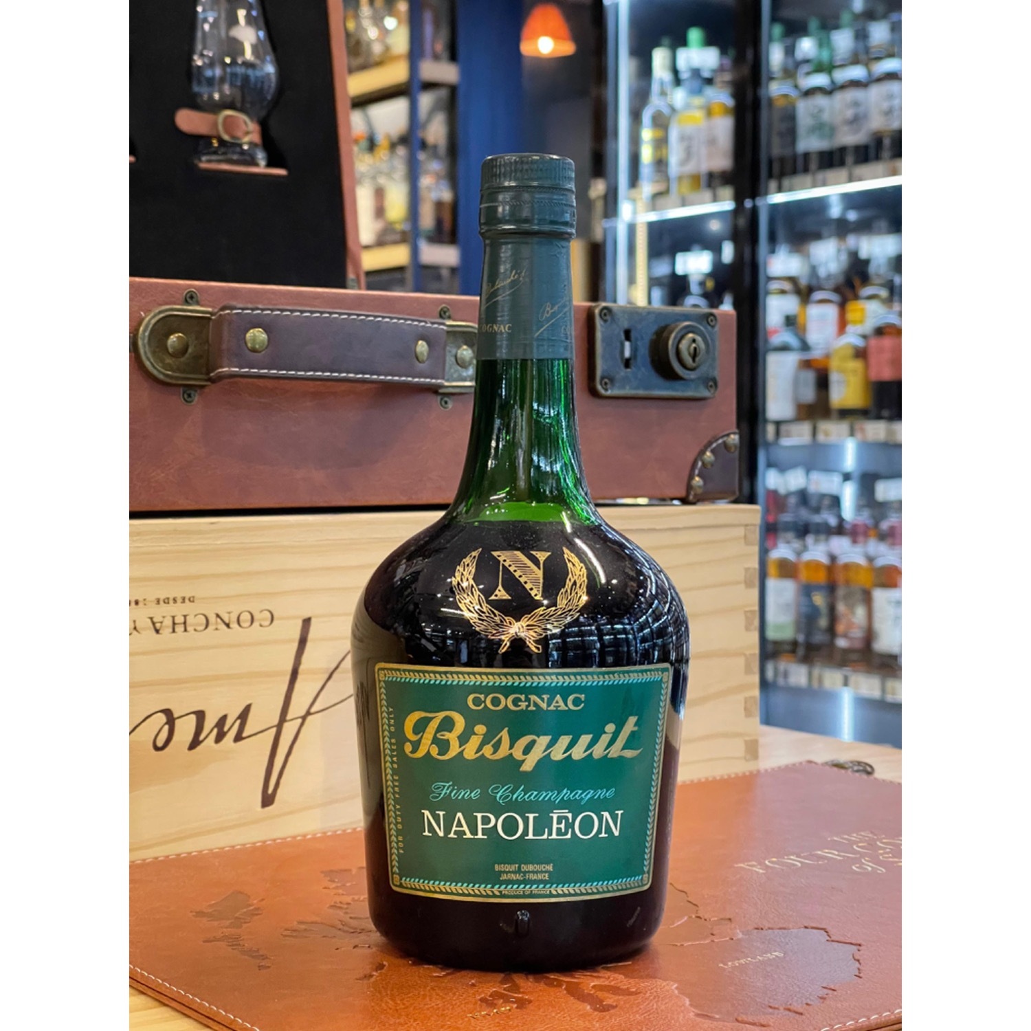 Bisquit Fine Champagne Napoleon Cognac 1970's