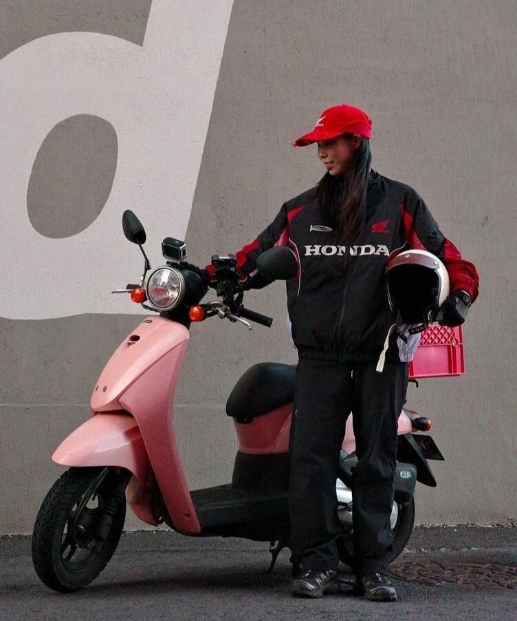 【現貨】PHYPS DEPT x HONDA 復古限定衝鋒風衣 白色 HEF1JK301S