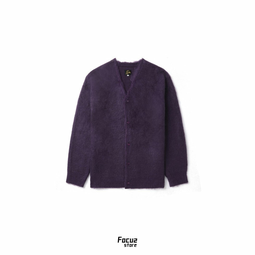 【Focus Store】預購 NEEDLES Solid toned cardigan "Dark Purple" 紫色 開襟衫