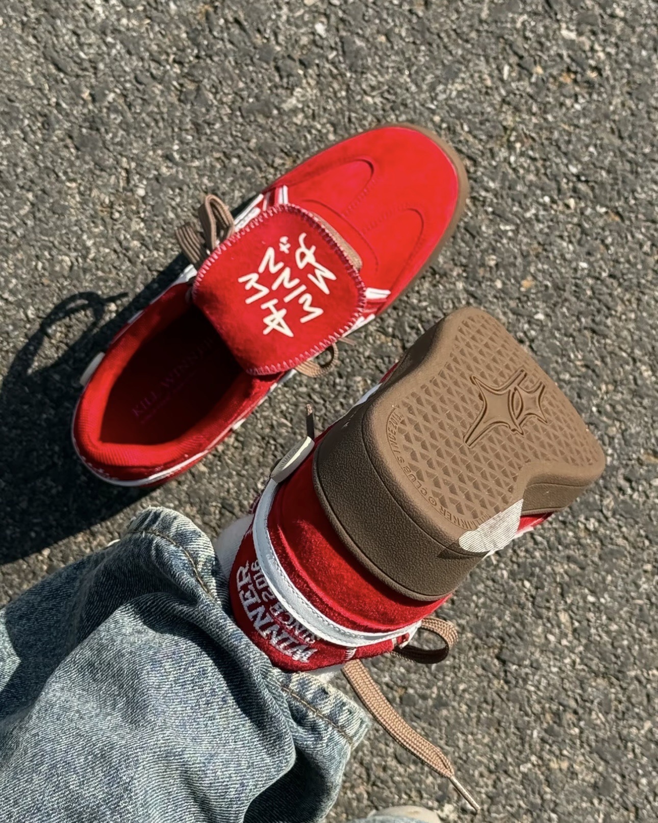 #預購 Killwinner 德訓鞋 限時代購 明星同款 紅絲絨