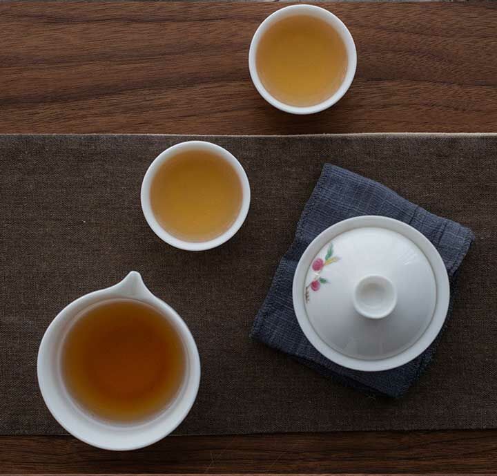 鹿港窯禮品館 │羊脂玉白瓷快客旅行茶具便攜式一壺二杯